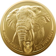 Südafrika-50Rand-2022-Big-Five-Elefant-RS