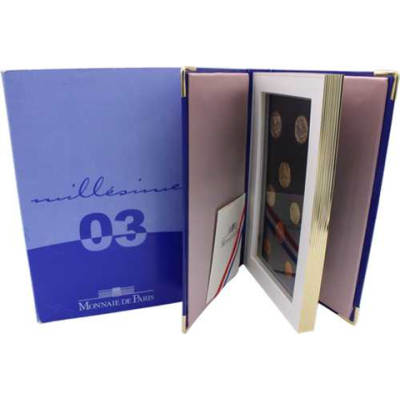 Frankreich-3,88 Euro-2003-PP-KMS-Buch