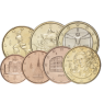 Italien-1,88Euro-2021-Kleinmünzsatz-1Cent-1Euro-RS