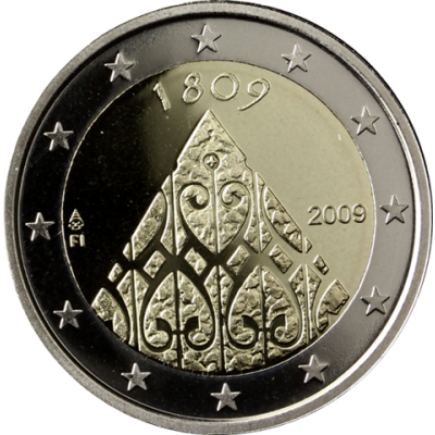 Finnland 2 Euro 2009 PP 200. Jahrestag der Autonomie I