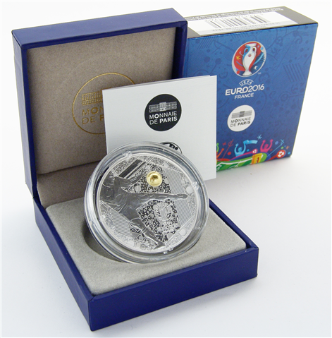 Frankreich 10 Euro 2016 PP Fußball-Europameisterschaft 2016 Volleyschuss mit OVP