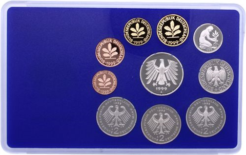 Deutschland-12,68 DM-1999-PP-Kurs-Blister-MzzA-RS