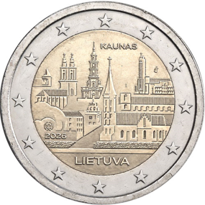 Litauen-2Euro-2026-bfr-Kaunas-RS