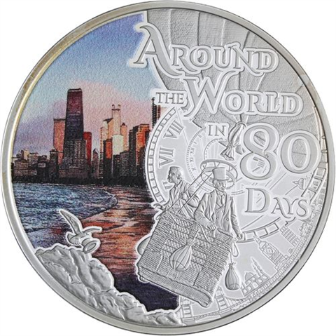 Kamerun-16x500 Francs-2023-AGpl-Um Die Welt 80 Tage-AlbumI