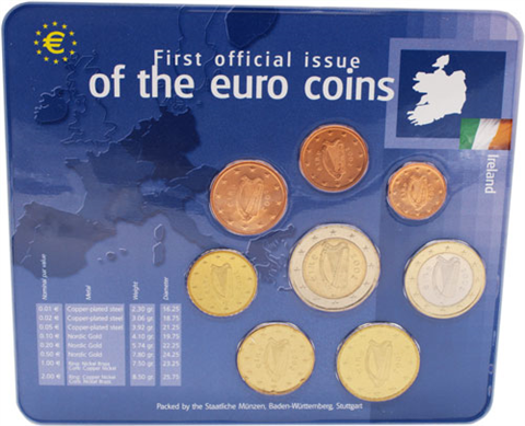 Irland-3,88-Euro-2002-KMS-im-Blister-I---Stuttgart-Box