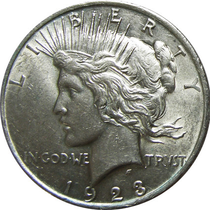 USA 1 Dollar 1921 bis 1935 Peace - Dollar 