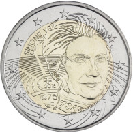 2 Euro Sondermünze Simone Veil aus Frankreich Gedenkmünzen Zubehör Münzkatalog bestellen 