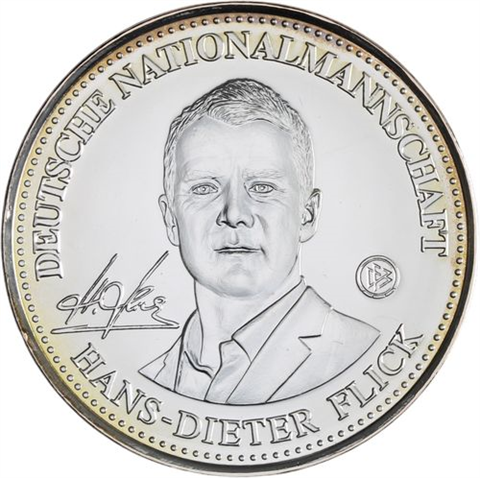 Set I+II Silber-Gold-Gedenkprägungen-der-Nationalmanschaft-2014