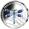 Deutschland-5Euro-2023-Wunderwelt-Insekten-Prachtlibelle-RS