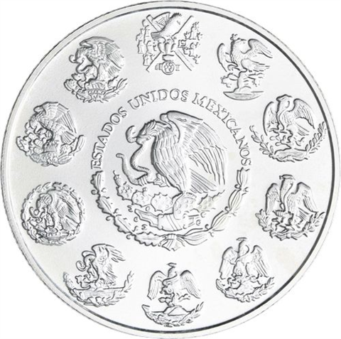 Mexiko-35x1Onza-1990-2024-AGstgl-Siegesgöttin-Kassette