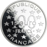 Frankreich-15 Euro 100 Francs-1997-AGpp-Meerjungfrau Copenhagen-VS