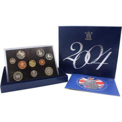 Großbritannien-6,38 Pfund-2004-PP-KMS-Etui RS