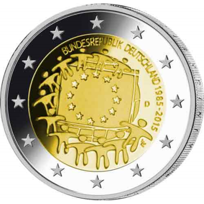 Deutschland-2-Euro-2015-PP-30-Jahre-Euroflagge-RS