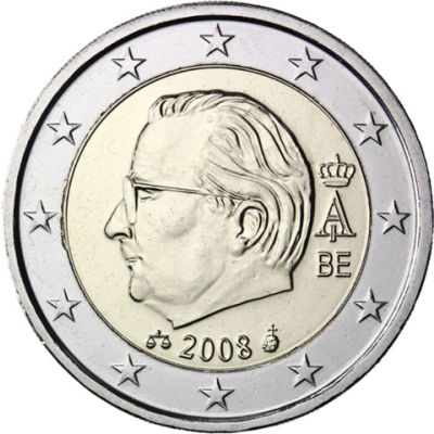 Belgien-2Euro-2008-Albert-RS