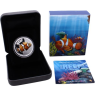 Australien-50 Cent-2010-AGpp-Clownfish-Farbe-Etui
