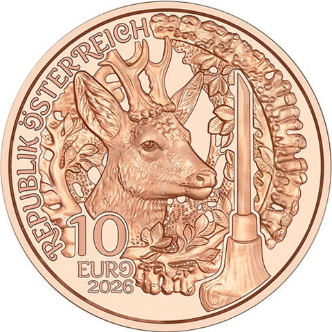 Österreich-10-Euro-2026-Bfr-Anpirschen-Horn-RS