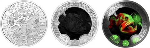 Österreich-12x3 Euro-2022-2025-Meereswelten-Set BuchI