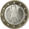 Deutschland 1 Euro- 2014  Kursmünze Adler 