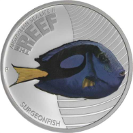 Australien-50 Cent-2012-AGpp-Farbe-Surgeonfish-RS