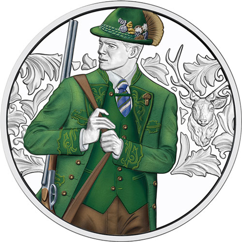 Österreich-10-Euro-2026-PP-Anpirschen-Horn-Etui