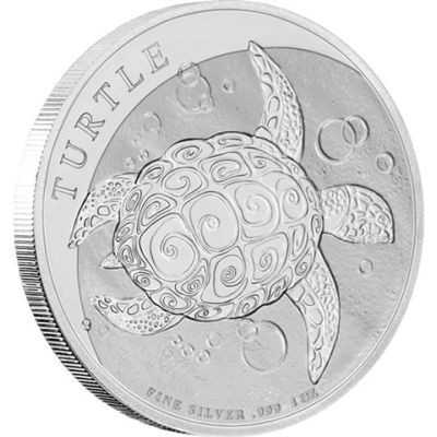 Niue-2Dollar-2023-Silber-1oz-Hawksbill-Turtle-RS