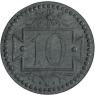 Danzig-10 Pfennig-1920-Notgeld-VS