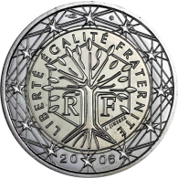 Frankreich-2Euro-2006-Kursmünze-Lebensbaum-RS