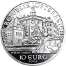 Österreich-10-Euro-2002-Silber-PP-Schloss-Ambras-RS
