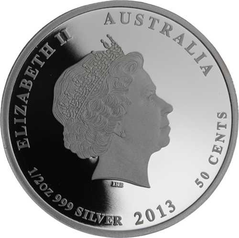 Australien-50 Cent-2013-AGpp-Echidna-RS