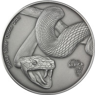 Gabun 1 Oz Silber 2013 Schlange