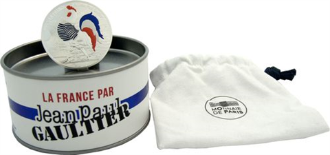 Frankreich 50 Euro 2017 Stgl. Jean Paul Gaultier in Farbe 1