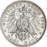 J.135 Sachsen 3 Mark 1908 bis 1913 Friedrich August III.