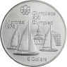 Kanada-5 Dollar-1973-AGstgl-Montreal 76  Sailboat-RS