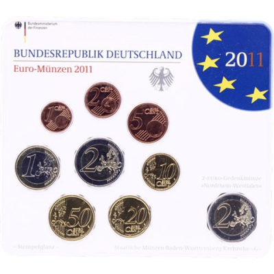 Deutschland-5,88 Euro-2011-Stgl-Kurs-MzzG-RS