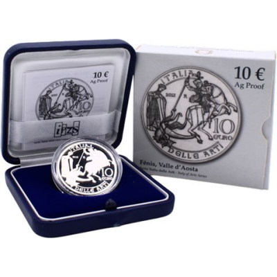 Italien-10 Euro-2013-AGpp-Fenis-Etui