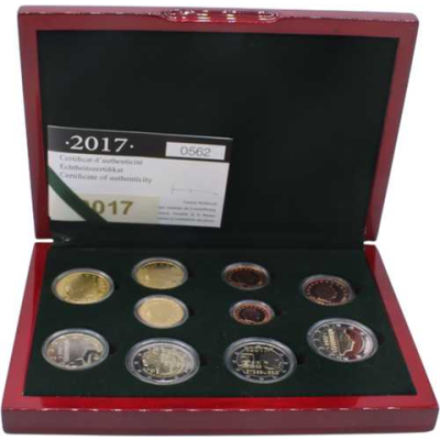Luxemburg-7,88 Euro-2017-PP-KMS-Etui