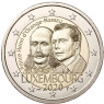 Luxemburg 2 Euro 2020 Stgl. 200. Geb. Henri von Oranien-Nassau Mzz.St. Servatius Brücke