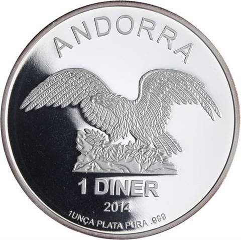 Andorra-1Diner-2014-AGpl-SilverEagle-Folder