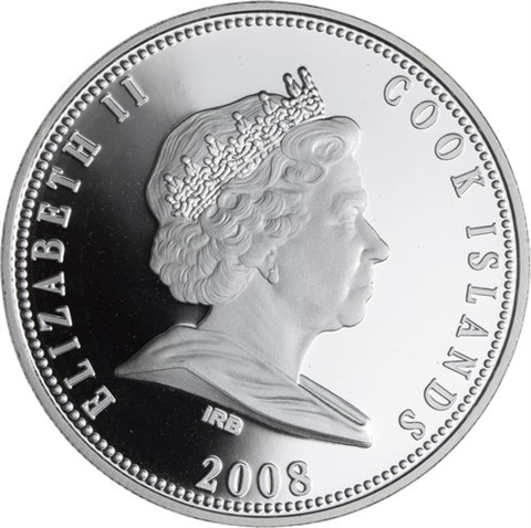 Cook Islands-10 Dollar-2008-AGpp-Big Boy Lokomotive-RS