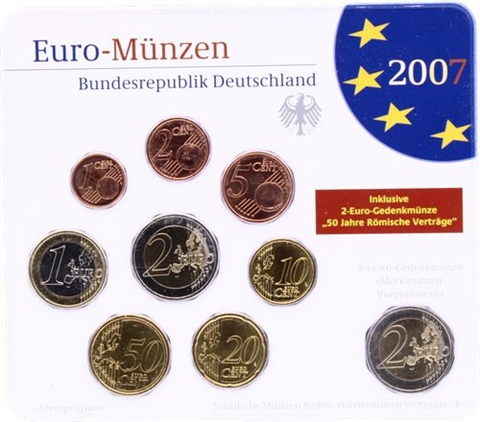 Deutschland-5,88 Euro-2007-Stgl-Kurs-MzzF-RS