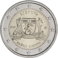 Litauen-2Euro-2025-bfr-Kleinlitauen Mazoji-RS
