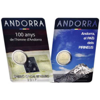 Andorra-2-Euro-2017-Coincard-Hymme-Pyrenäen