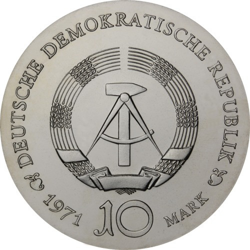 J.1532 - DDR 10 Mark 1971 - Albrecht Dürer