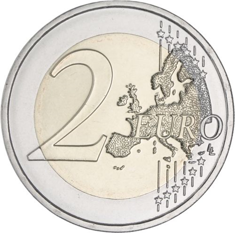 Frankreich-2 Euro-2025-bfr-Notre Dame-RS