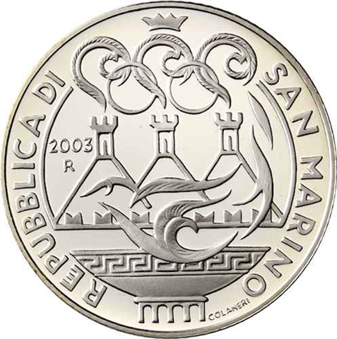 San Marino 5 & 10 Euro 2003-III