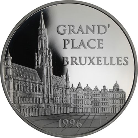 Frankreich-15 Euro 100 Francs-1996-AGpp-Brüssel-RS