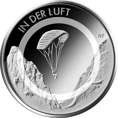 Serie Luft Bewegt 2019 1. Ausgabe In der Luft aus der BRD