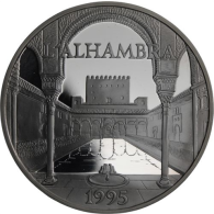 Frankreich-100 Francs 15 Ecus-1995-AGpp-Alhambra-RS