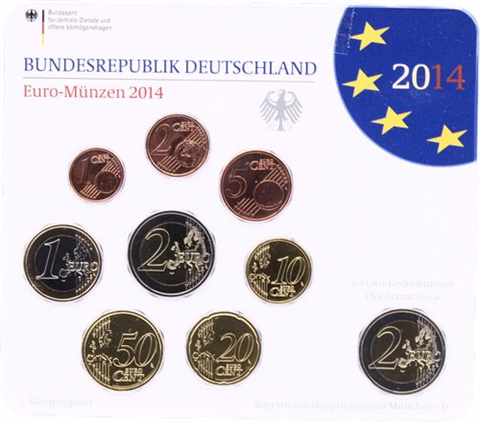 Deutschland-5,88 Euro-2014-Stgl-Kurs-MzzD-RS