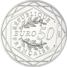Frankreich 50 Euro 2017 Stgl. Jean Paul Gaultier 2